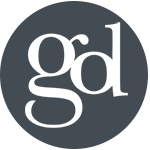 GD logoseal grey round